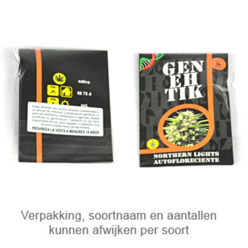 Zuri Widow - Genehtik Seeds verpakking